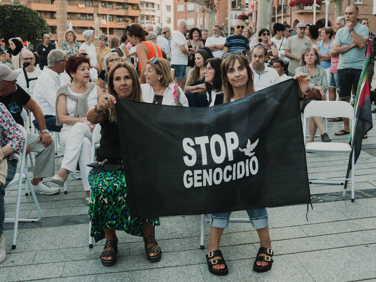 Acampada por Palestina Calahorra convoca una concentración y cacerolada contra el genocidio