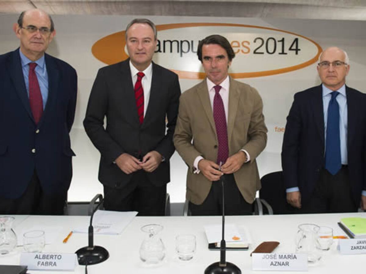 José María Aznar: "Ser influyente, ser atendido, ser escuchado"