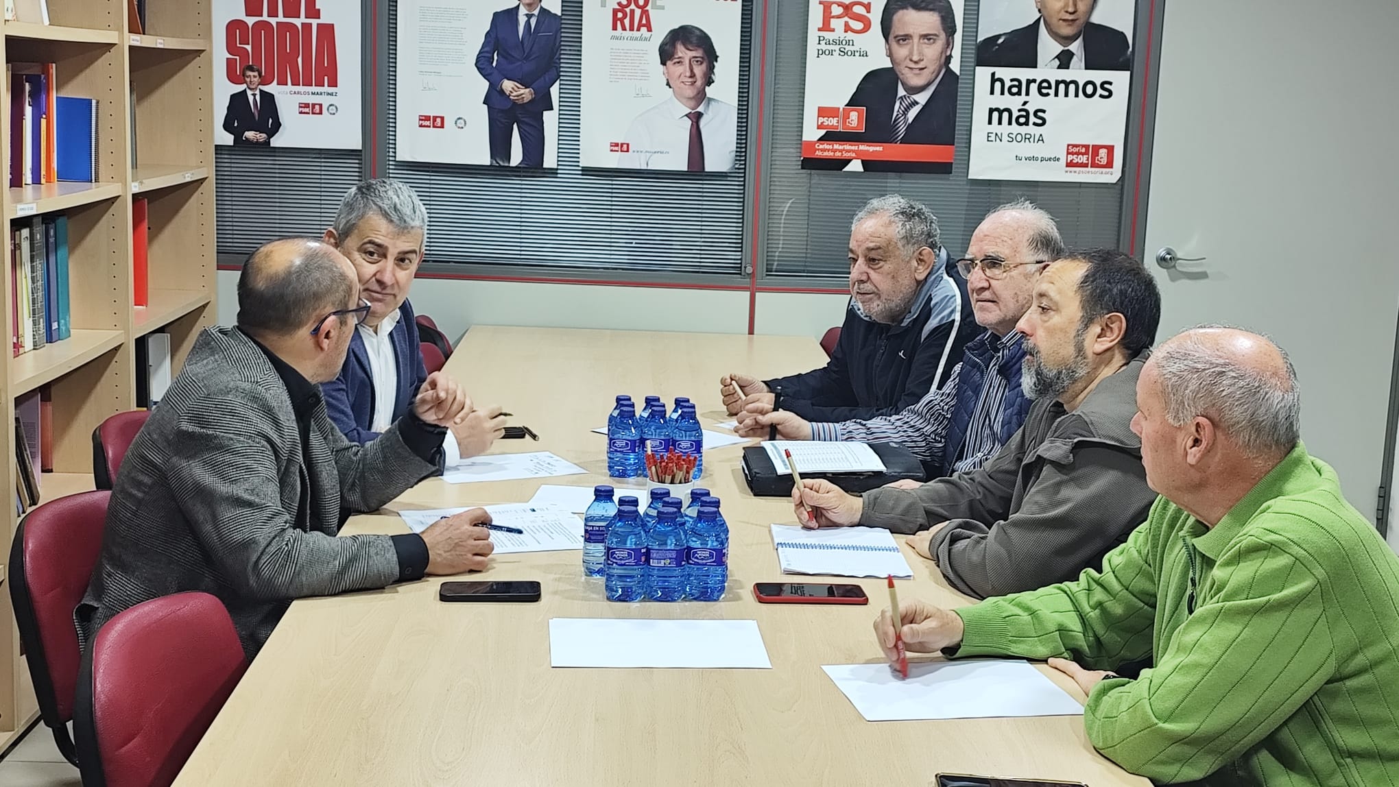 Ronda de contactos del PSOE con los afectados de la anulación del Ómnibus