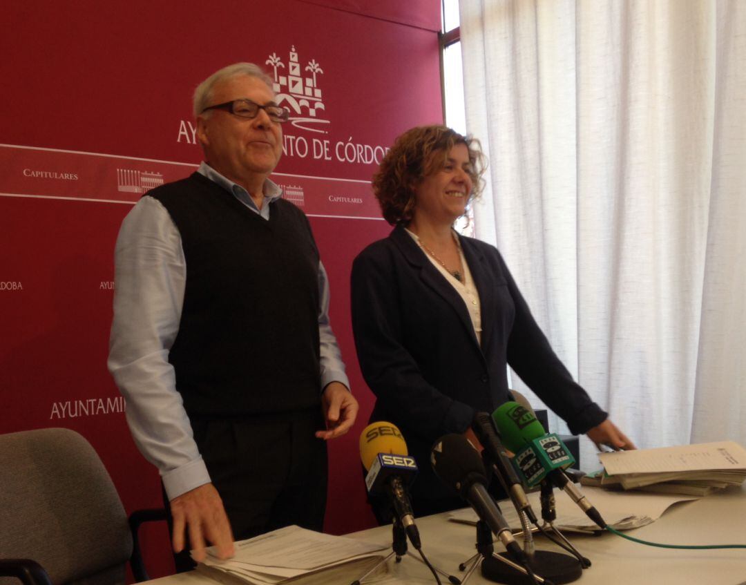 Emilio Aumente y Alba Doblas