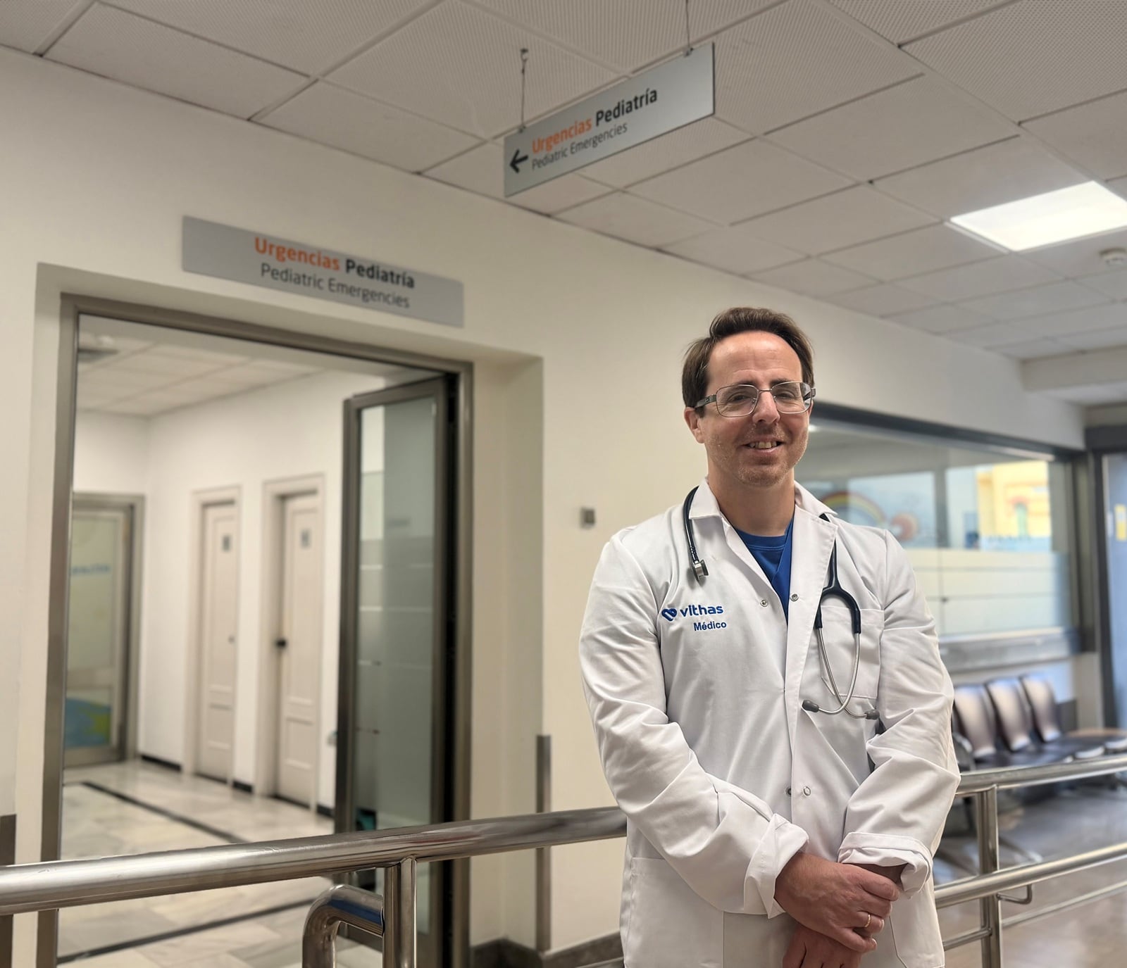 Dr. Enrique Sánchez, pediatra y neonatólogo Vithas Málaga