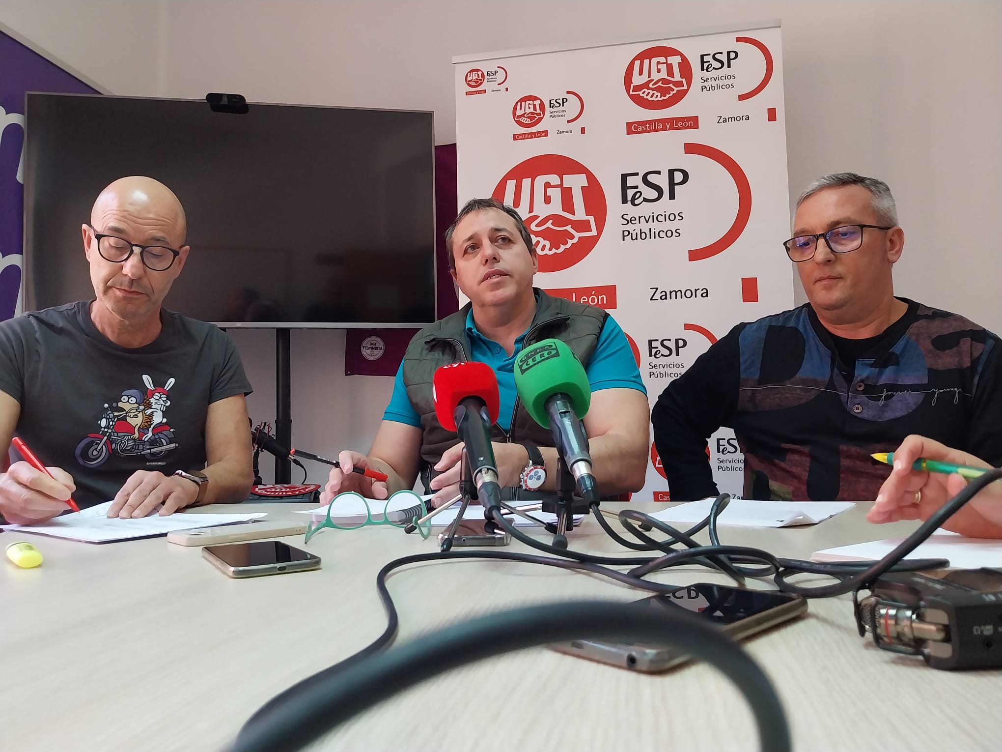 Los responsables de UGT informan de la anulación de las elecciones en el Sacyl