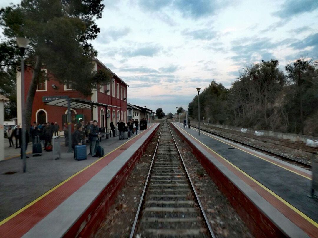 Foto recurs de l&#039;estació d&#039;Ontinyent