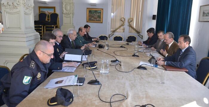 Reunión de la Junta de Seguridad de Málaga