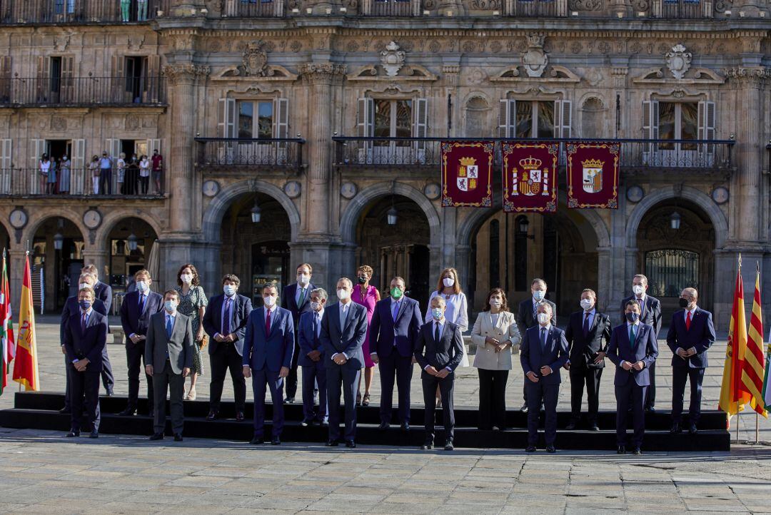 Imagen de archivo de la última conferencia de presidentes autonómicos de España, en Salamanca. 