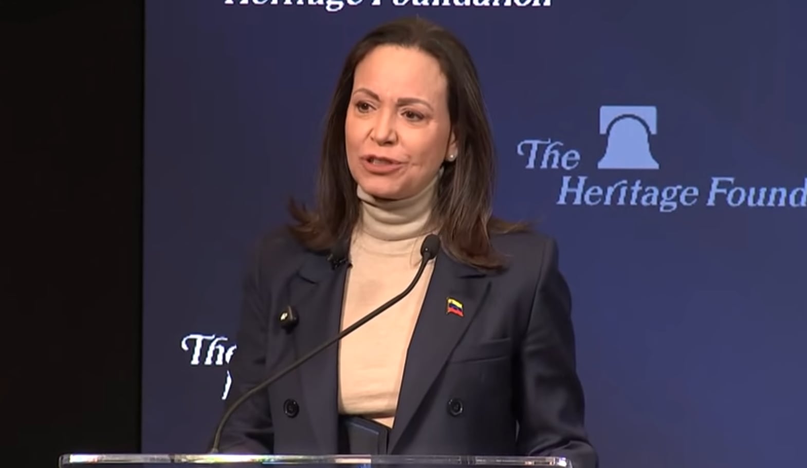 María Corina Machado da las gracias a Trump tras su reunión de ayer: "Venezuela será libre con el apoyo del presidente de Estados Unidos" 