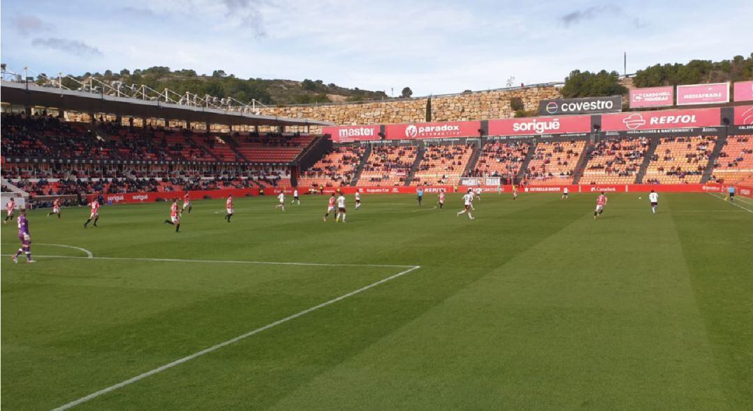 Partido disputado entre Nástic de Tarragona y Albacete