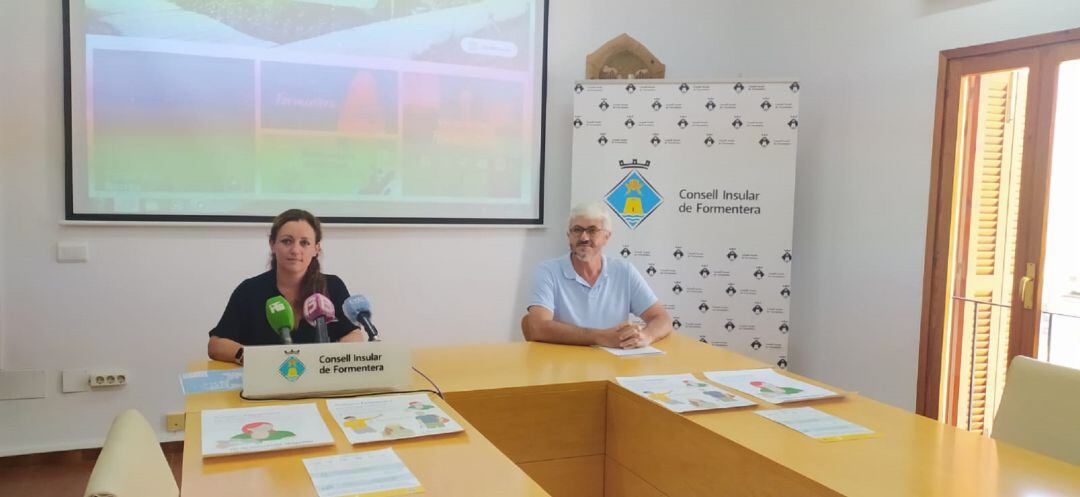 Un momento durante la presentación de las iniciativas