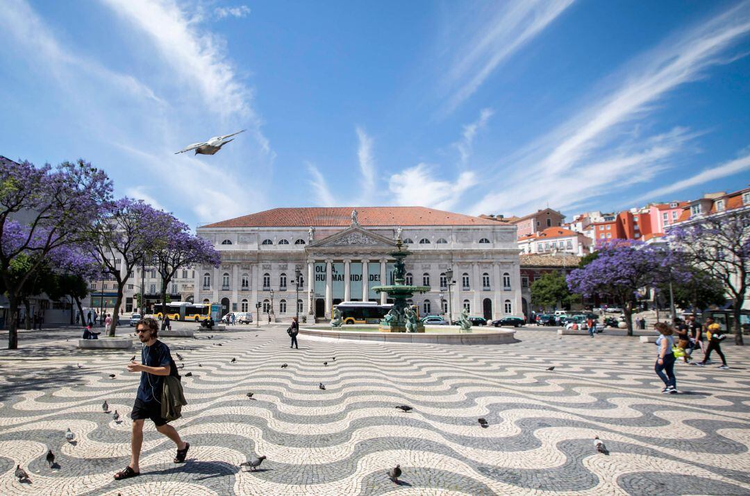 Plaza de Lisboa.