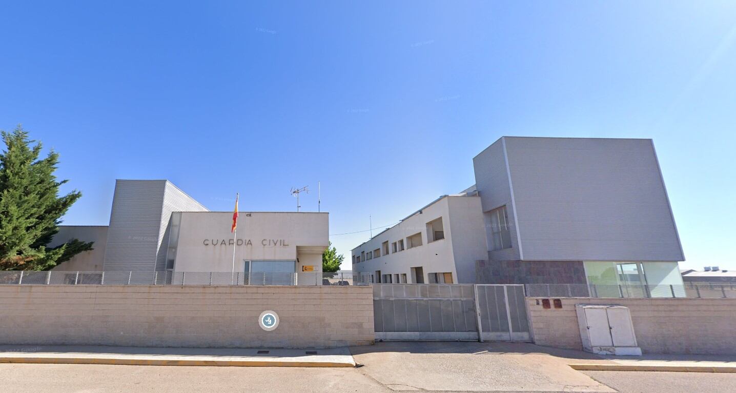 Cuartel de la Guardia Civil de Quintanar del Rey, en Cuenca.