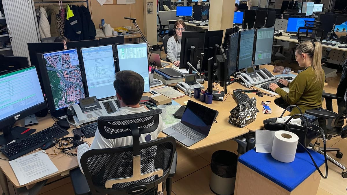 Así funciona el 112 desde el corazón de emergencias en Txurdinaga