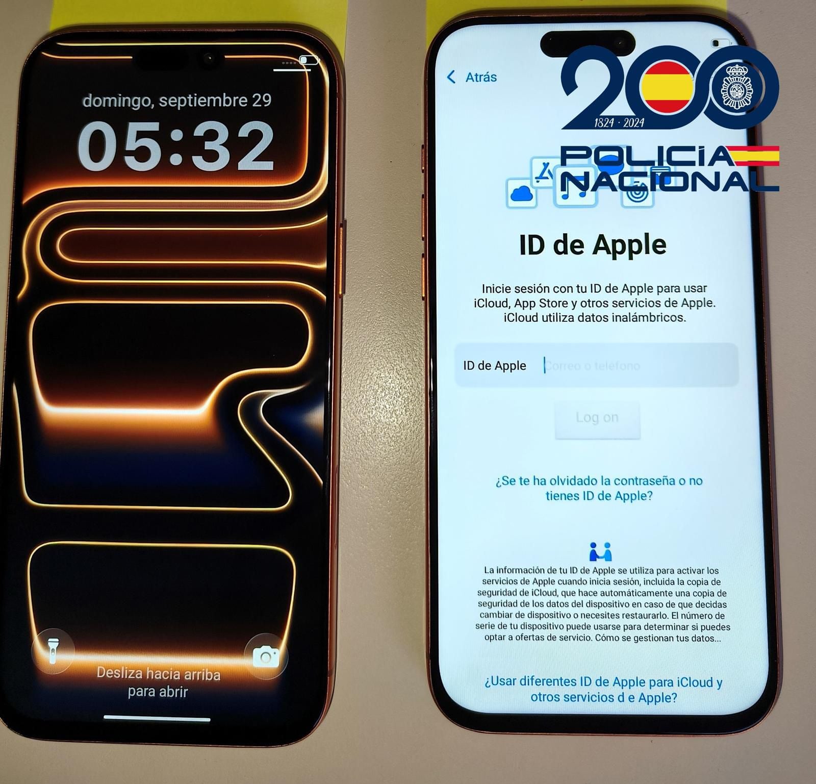 La Policía Nacional detiene a dos personas como autores de un delito de estafa por vender teléfonos móviles de alta gama falsificado