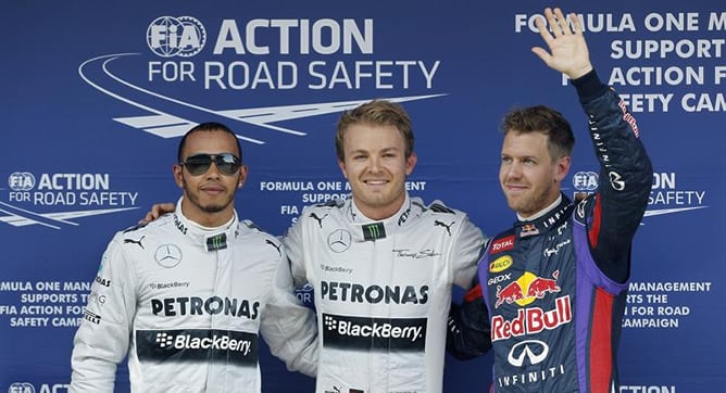 El piloto Nico Rosberg (Mercedes) ha conseguido la &#039;&#039;pole position&#039;&#039; en la Q3 del Gran Premio de España de Fórmula 1