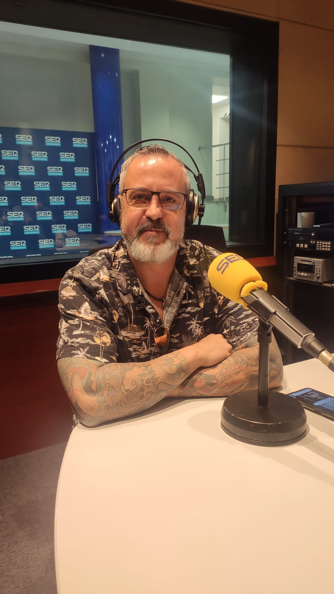 Óscar Tarruella, expolicía judicial y exmiembro de los Mossos d´Esquadra en Radio Barcelona