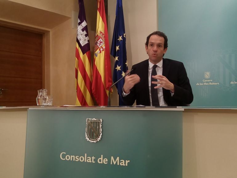 Marc Pons portavoz del Govern.