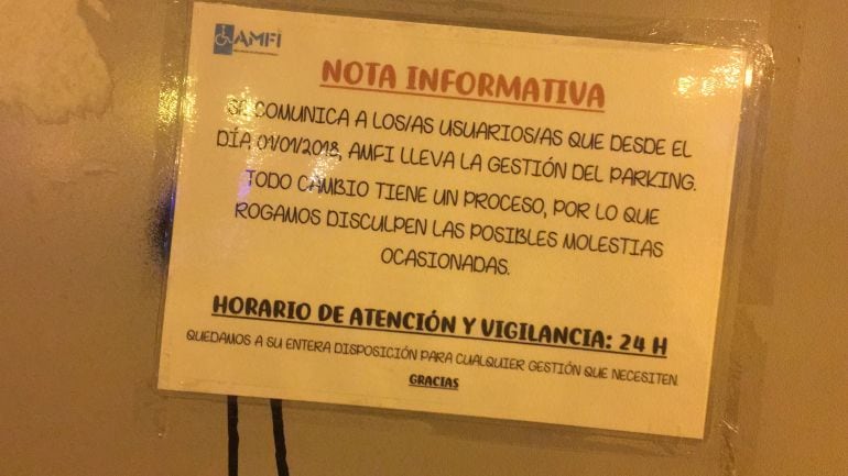 AMFI ha comenzado a gestionar el aparcamiento de la plaza de La Ficia de Elda 