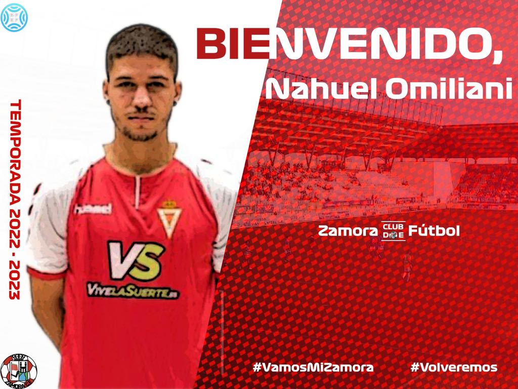 Nahuel Omiliani, primer fichaje rojiblanco