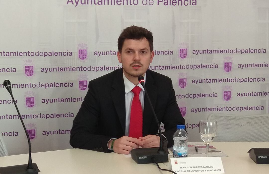 Victor Torres, concejal de Deportes del Ayuntamiento de Palencia