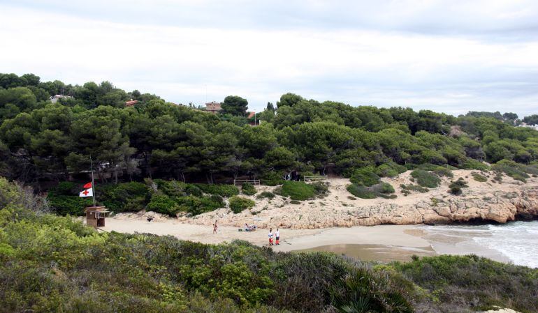 Platja dels Capellans de Tarragona.