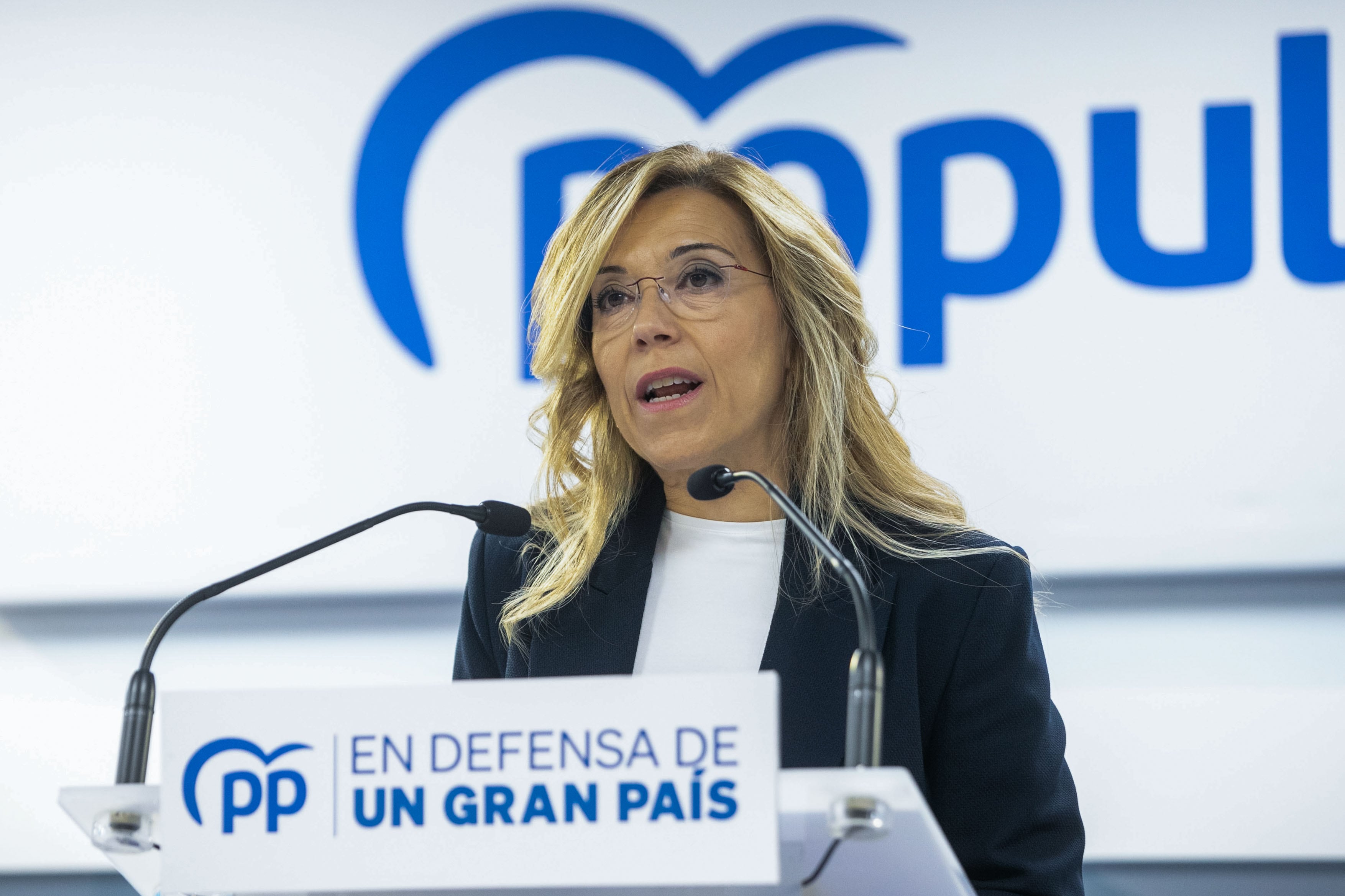 La secretaria general del PP en Aragón, Ana Alós EFE/Javier Cebollada