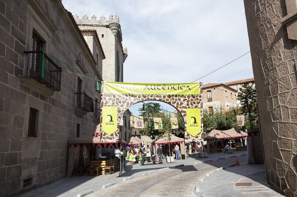 Espacio ocupado por Ávila Auténtica en otras ediciones del Mercado Medieval