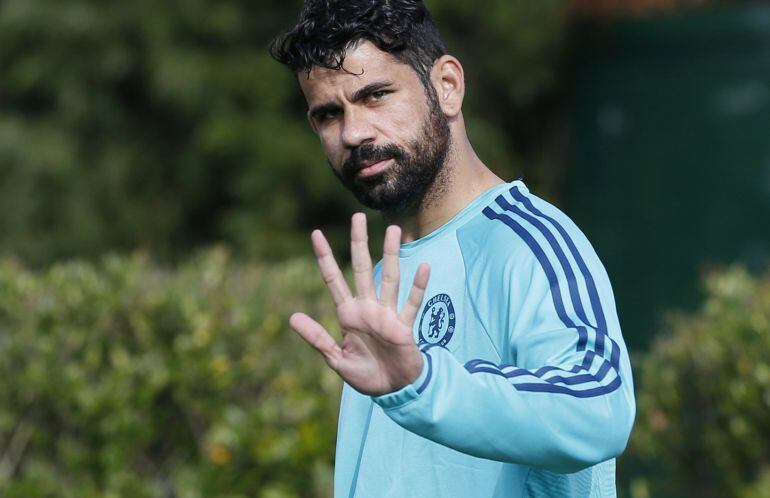 El jugador del Chelsea y de la Selección Diego Costa.