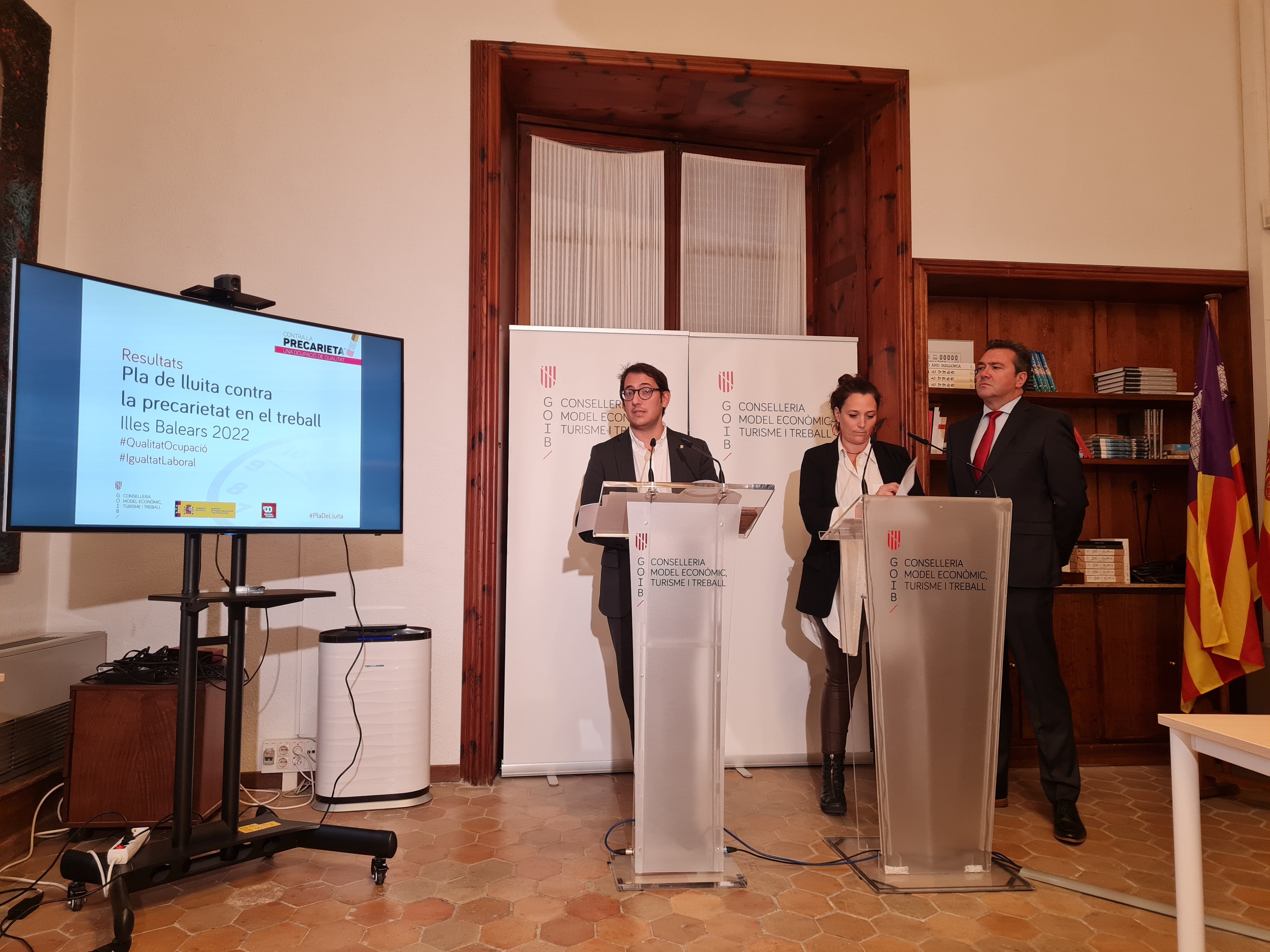 Presentación del balance del plan contra el fraude laboral