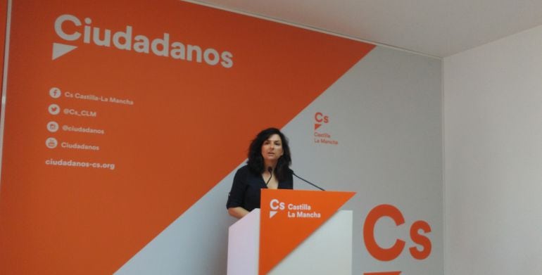 Orlena de Miguel, portavoz de Ciudadanos en Castilla-La Mancha