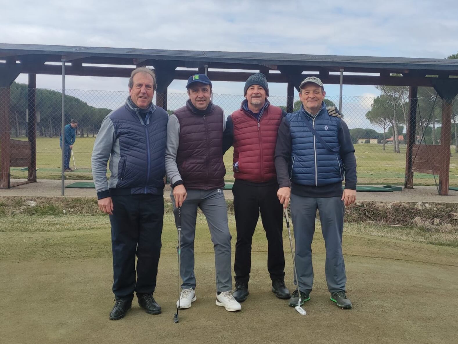 Equipo del Club de Golf Soria en la Liga de Clubes.