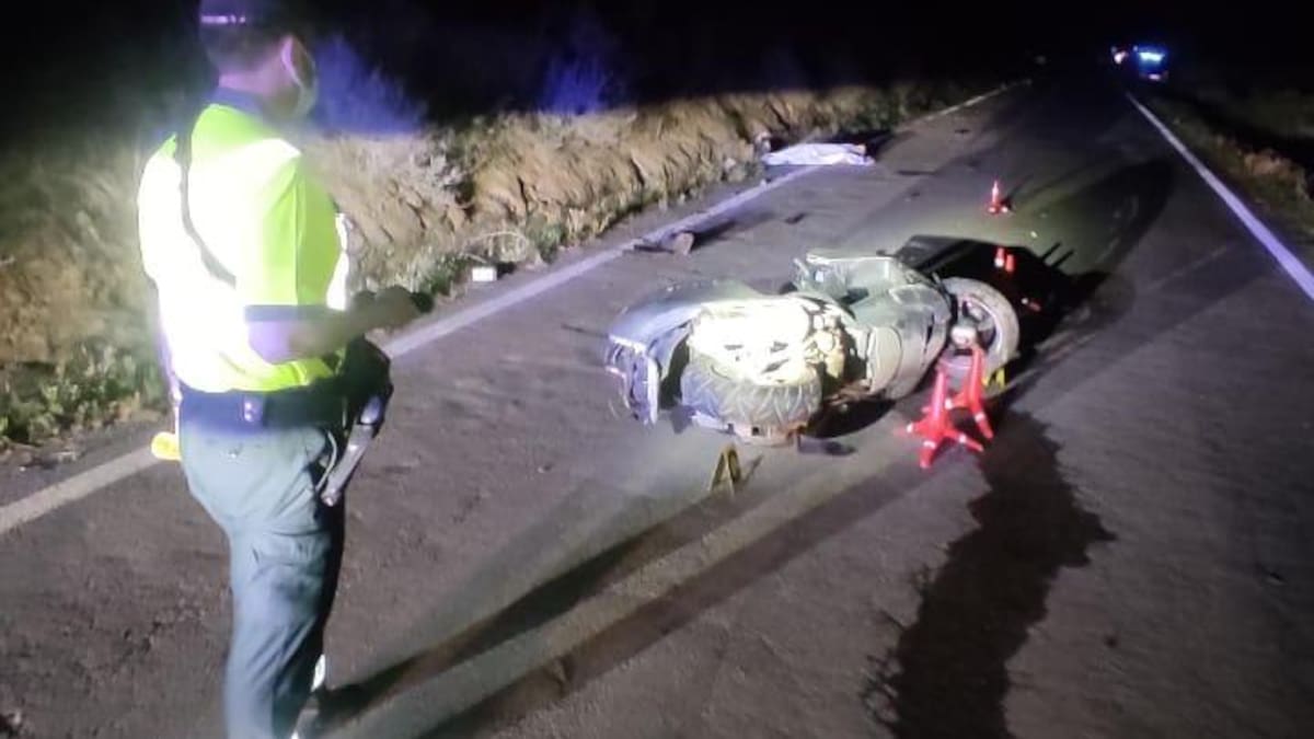 Un motorista de 43 años muere en un accidente en Monzón