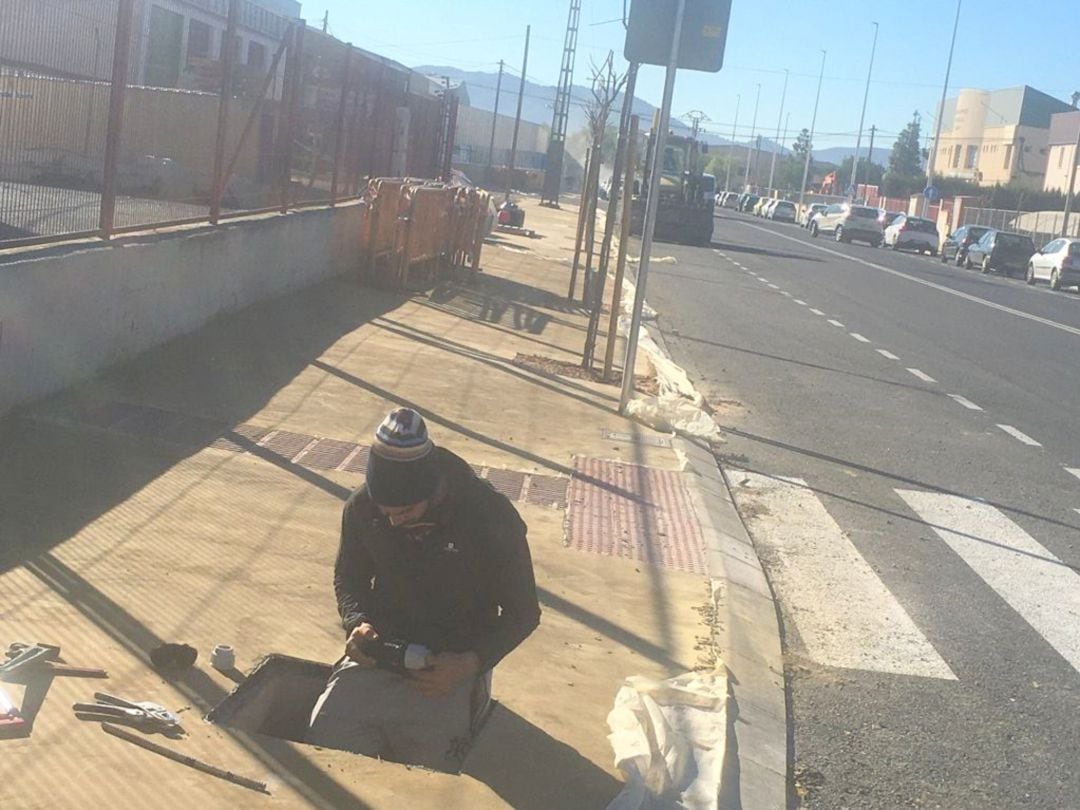 Actuación en calle Alemania, Elda