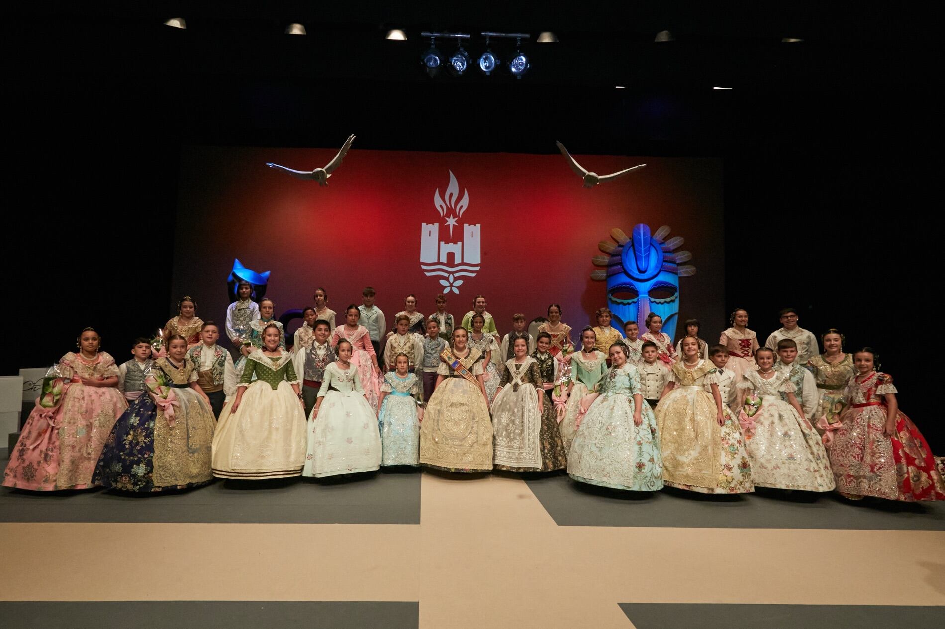 Presentación de la Fallera Mayor Infantil de Gandia, Daniela Serralta.