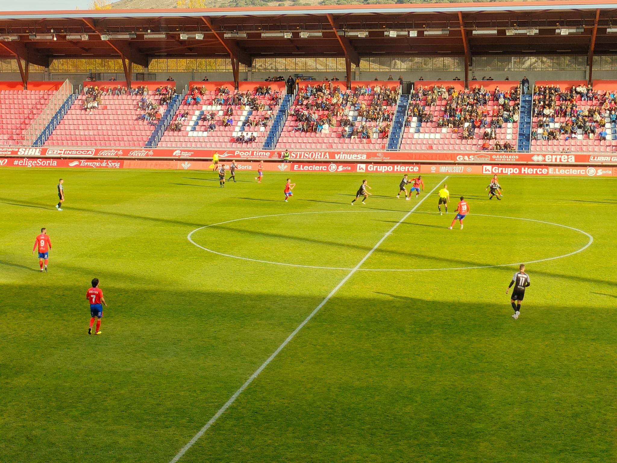 Empate en el Numancia-San Sebastián de los Reyes, en Los Pajaritos.