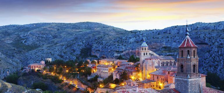 Atardecer en Albarracín