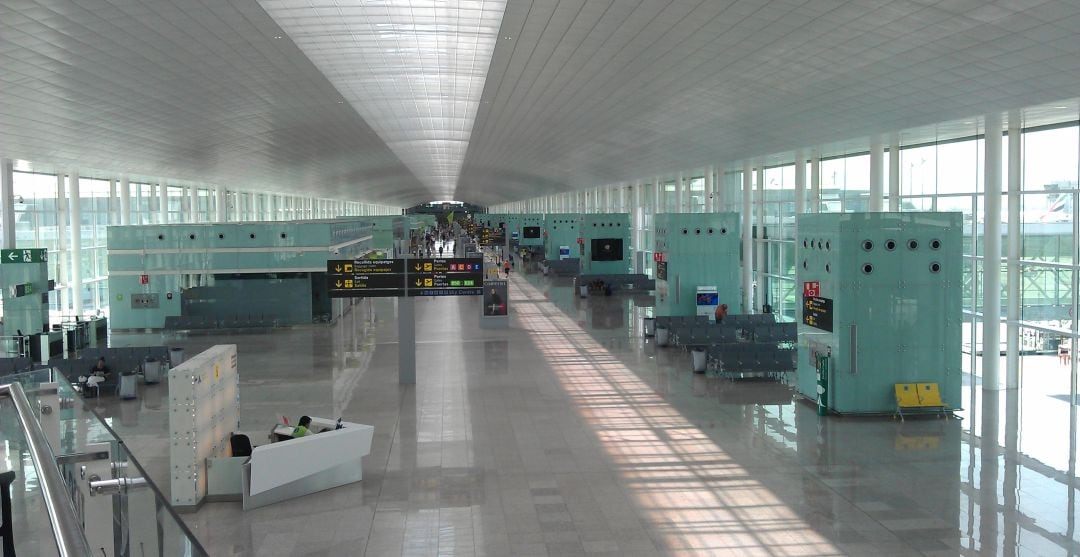 La terminal T1 de l'aeroport de Barcelona
