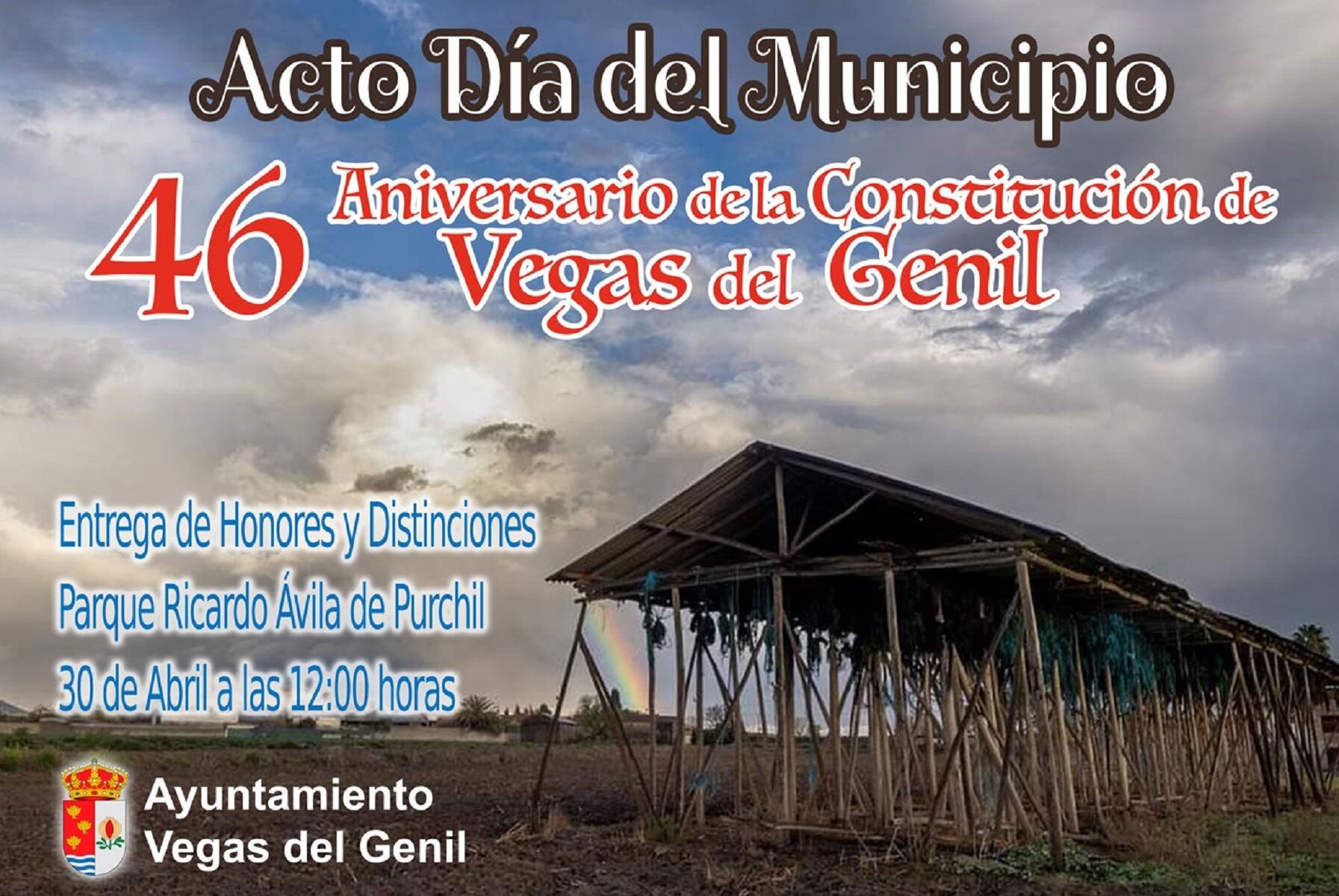 Acto del Día del Municipio en Vegas del Genil