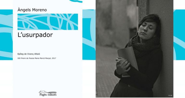 Llibre i fotografia de l&#039;autora, Àngels Moreno