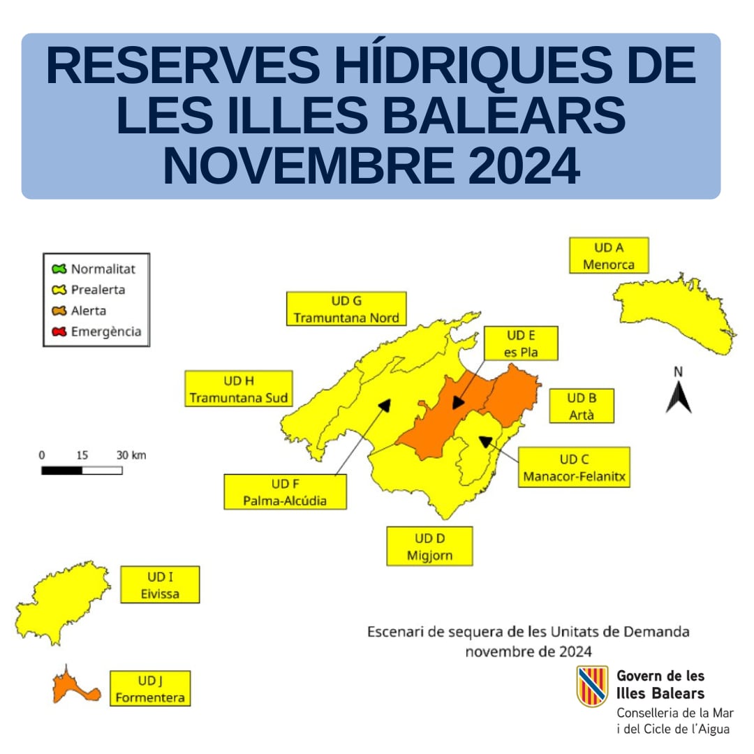 Mapa de reservas hídricas (CAIB)