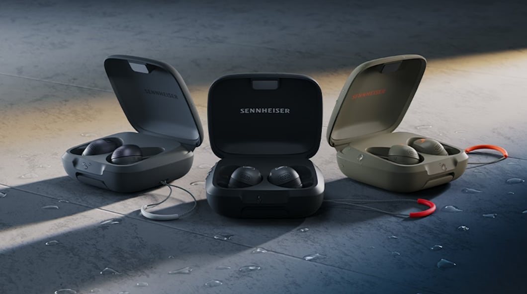 Así son los tres modelos de Sennheiser Momentum Sport.