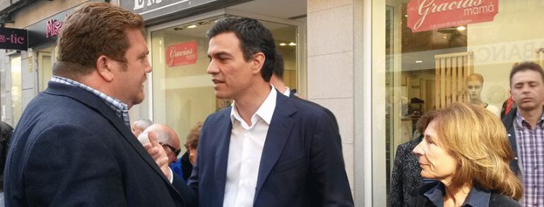 Pedro Sánchez y Mar Barcón