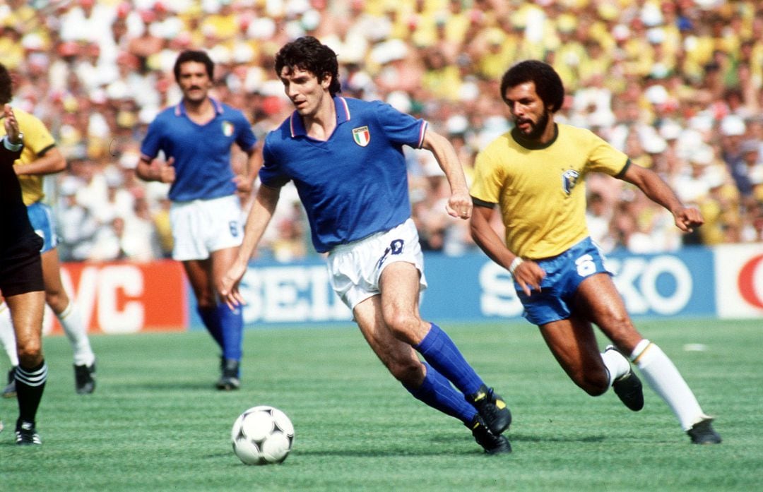 Paolo Rossi, en el Mundial del 82