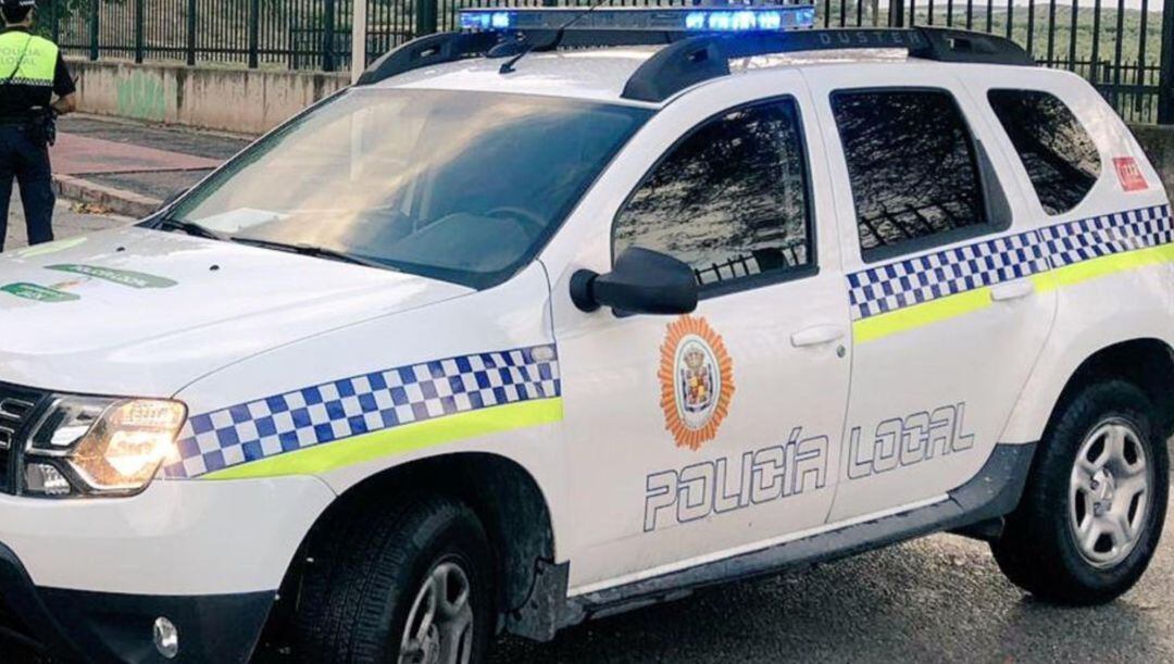 Vehículo de la Policía local de Jaén.