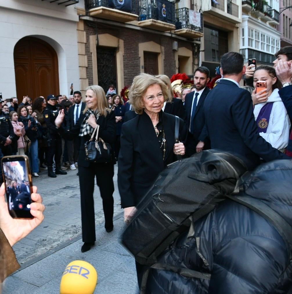 Visita de la Reina Sofía a la Semana Santa de Cartagena 2026