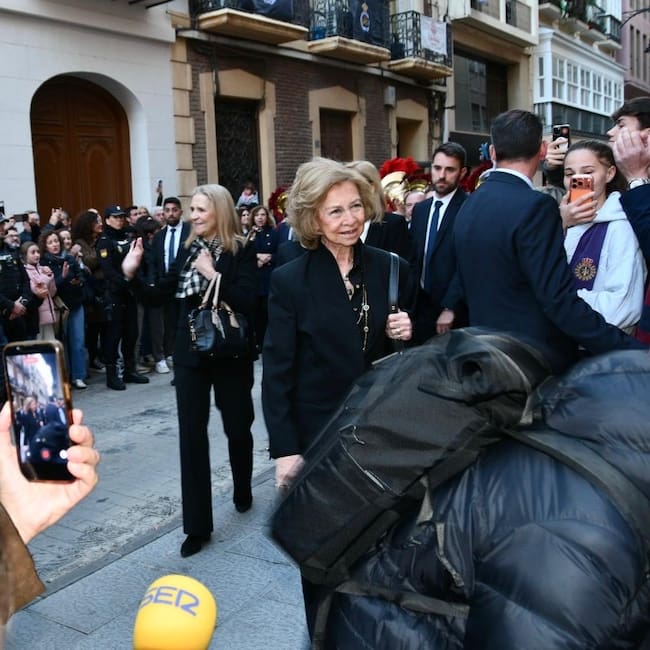 Visita de la Reina Sofía a la Semana Santa de Cartagena 2026