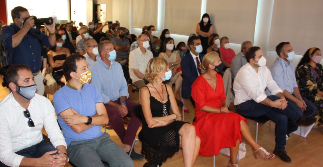 Imagen del acto dels Premis Ciutat de Castelló en el Menador