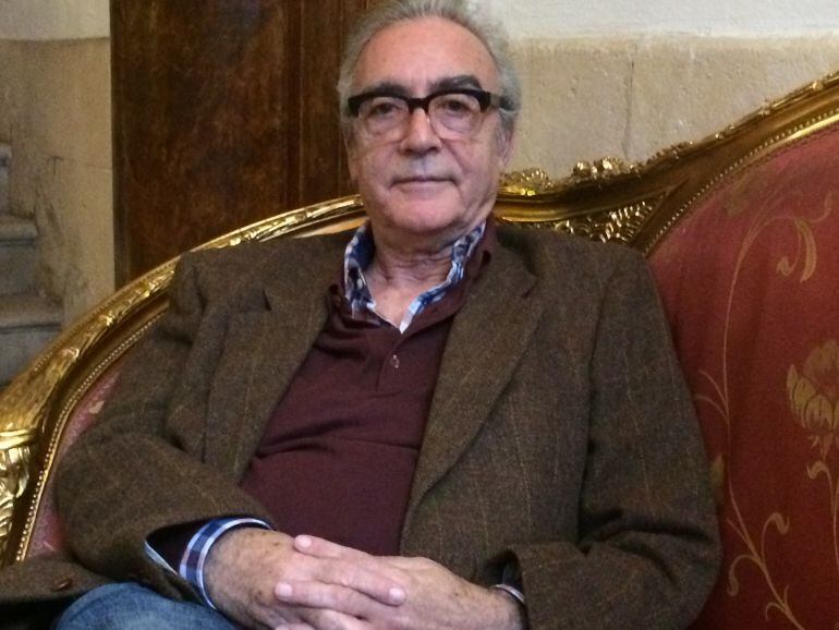 El escritor y periodista, Juan José Millás, en Palma, el miércoles pasado