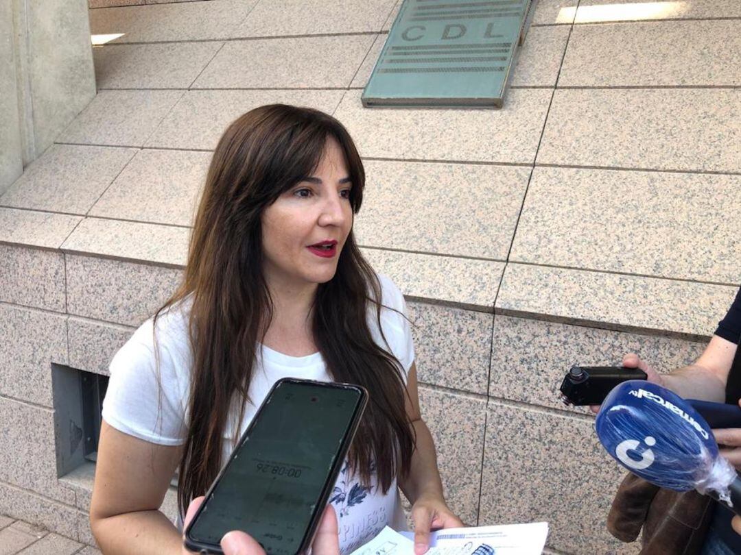 La diputada nacional del PSOE Marisol Sánchez Jódar