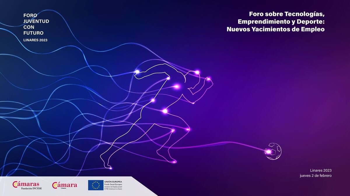 María Jerez, gerente de la Cámara de Comercio de Linares. Foro Tecnología, emprendimiento y deporte. Nuevos yacimientos de empleo