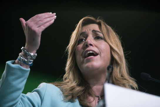 La presidenta de la Junta de Andalucía, Susana Díaz.