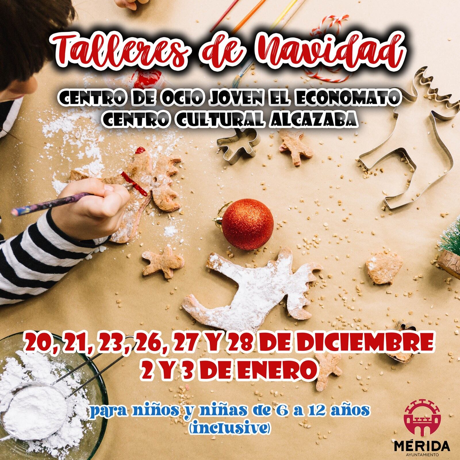 Cartel Talleres Navidad